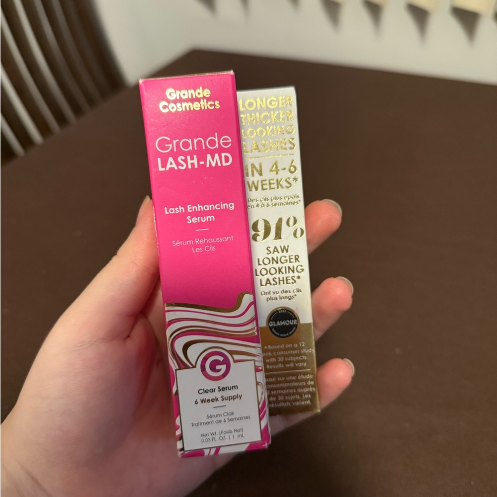Grande Cosmetics GrandeLASH-MD Lash Enhancing Serum - Pink and Gold